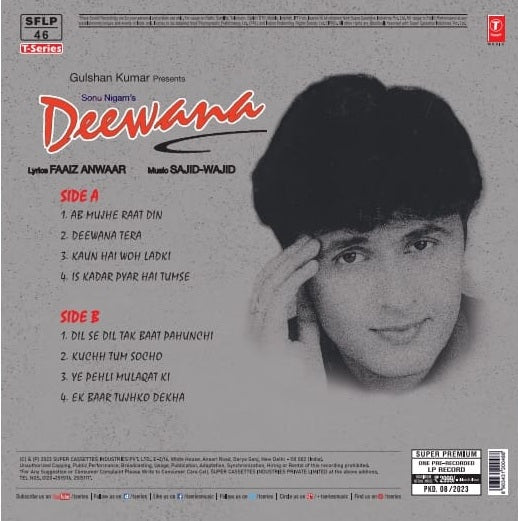 Deewana, Sonu Nigam