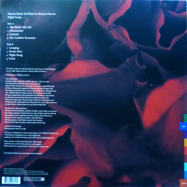 Nusrat Fateh Ali Khan & Michael Brook – Night Song