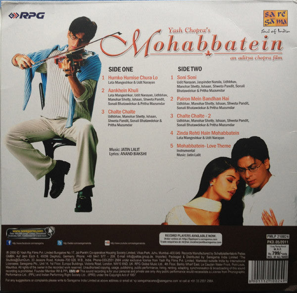 Mohabbatein